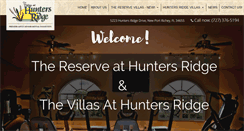Desktop Screenshot of huntersridgeapt.net